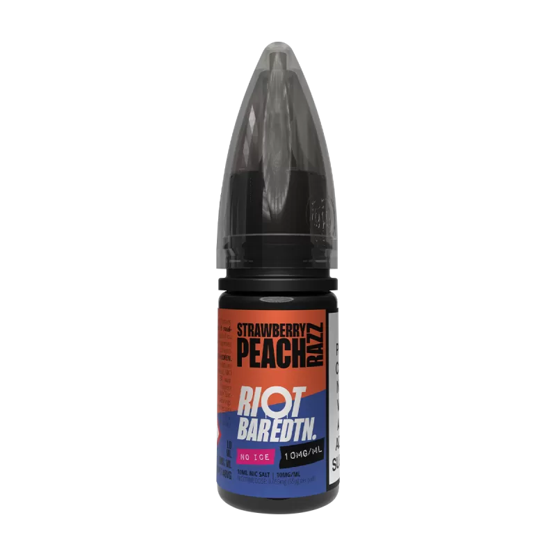 Strawberry Peach Razz Riot Bar EDTN Nic Salt 10ml - 10mg
