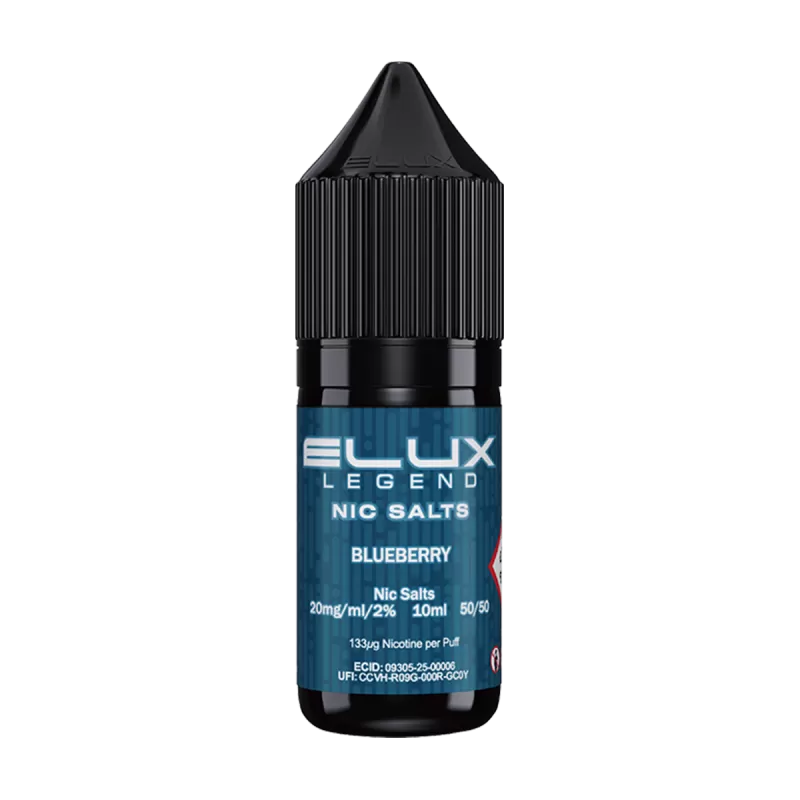 Blueberry Nic Salt by Elux 10ml - 20mg