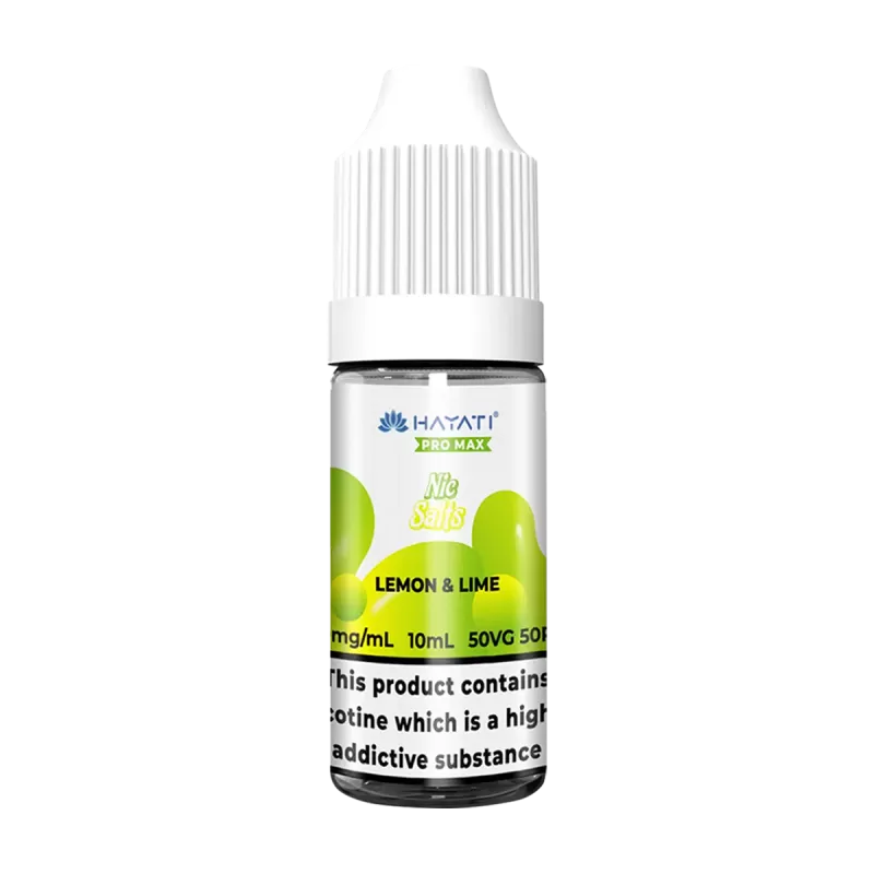 Lemon and Lime Nic Salt by Hayati Pro Max 10ml - 20mg