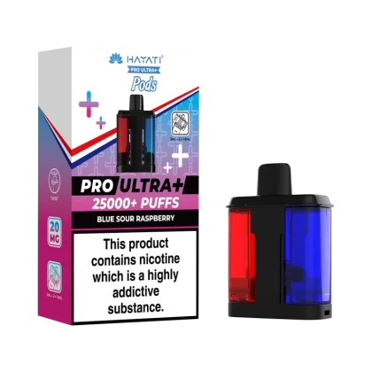Blue Sour Raspberry Hayati Pro Ultra Plus Refill Pack - 20mg