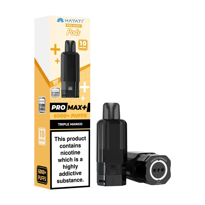 Triple Mango Hayati Pro Max+ Refill Pack - 10mg - Image 2