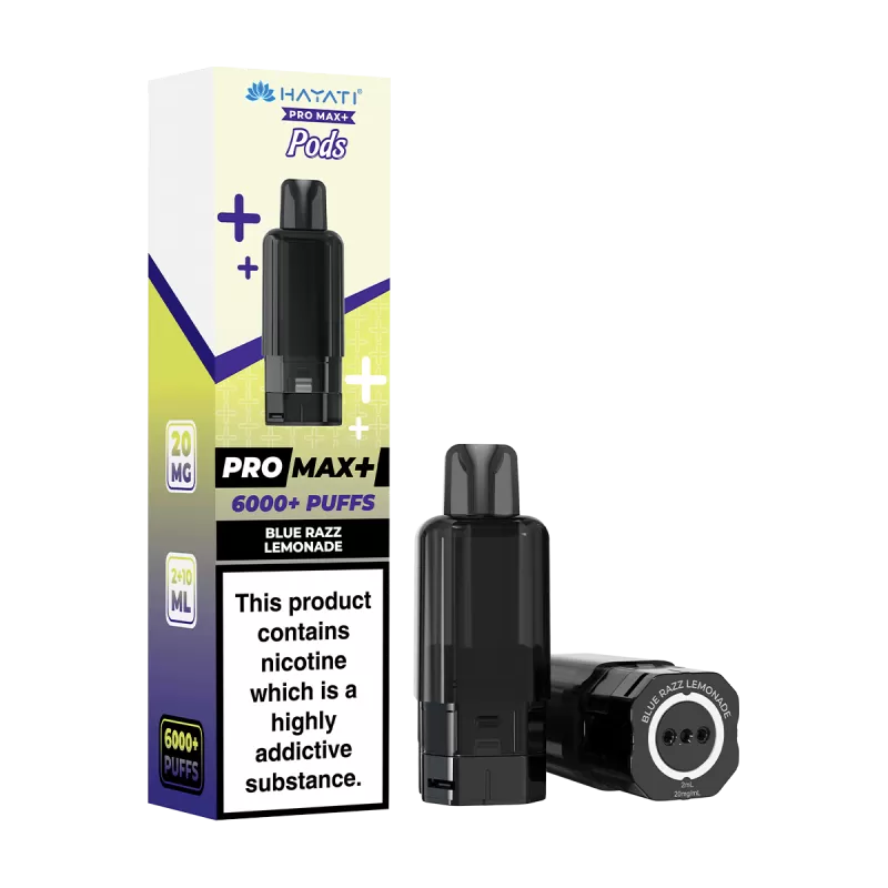Blue Razz Lemonade Hayati Pro Max+ Refill Pack - 20mg