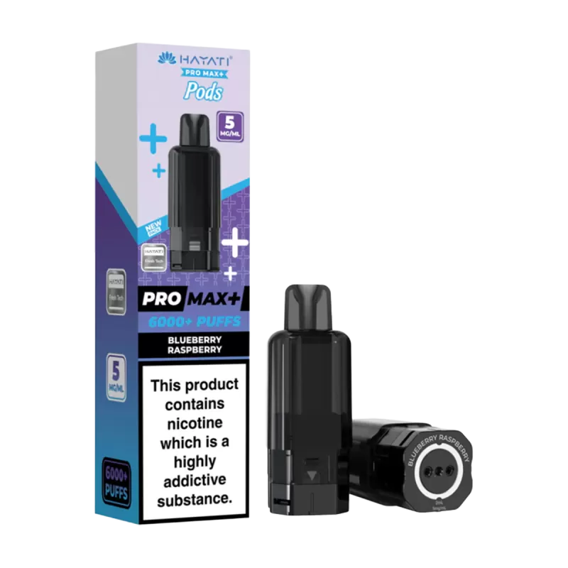 Blueberry Raspberry Hayati Pro Max+ Refill Pack - 10mg - Image 3