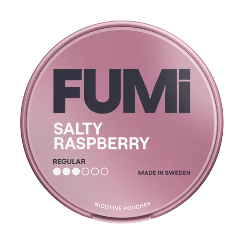 Salty Raspberry FUMI Nicotine Pouches - 4mg