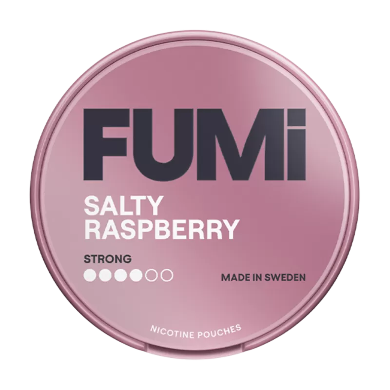 Salty Raspberry FUMI Nicotine Pouches - 4mg - Image 2