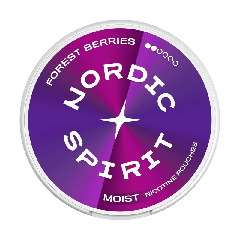 Forest Berries Nordic Spirit Nicotine Pouches - 9mg