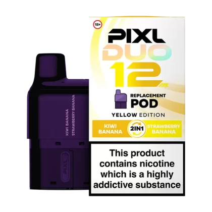 Yellow Edition Pixl Duo 12 Refill Pack - 20mg