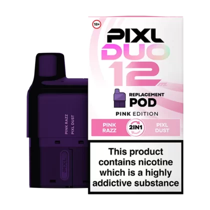 Pink Edition Pixl Duo 12 Refill Pack - 20mg