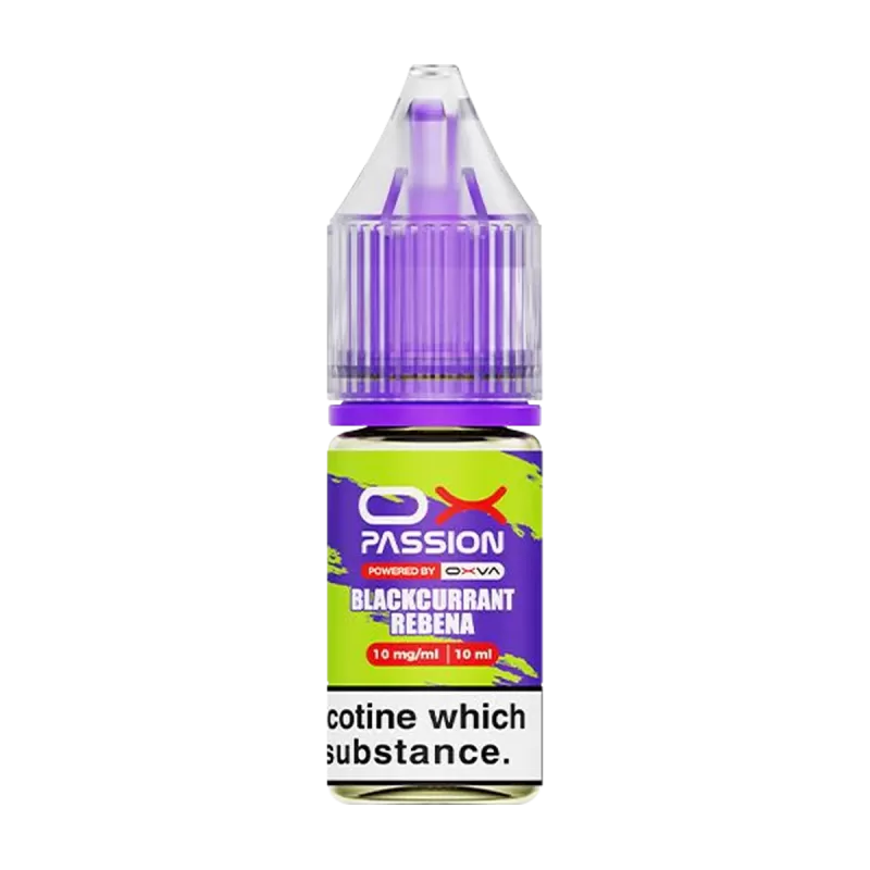 Blackcurrant Squash OX Passion Nic Salt - 10mg