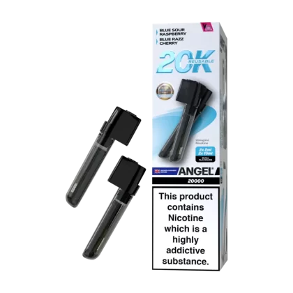 Sky Blue Edition Vapes Bars Angel 20k Refill Pack - 20mg