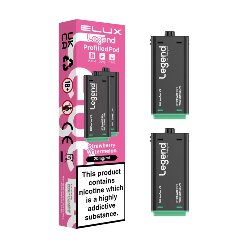 Strawberry Watermelon Elux Legend 1500 Pods - 20mg