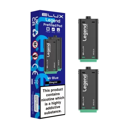 Mr Blue Elux Legend 1500 Pods - 20mg
