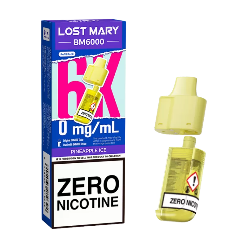 Pineapple Ice Lost Mary BM6000 Refill Pack - 0mg - Image 3