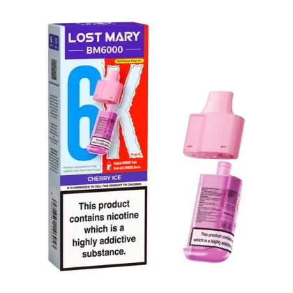 Cherry Ice Lost Mary BM6000 Refill Pack - 0mg