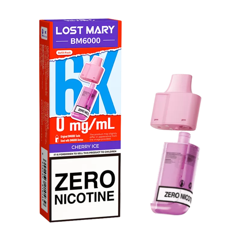 Cherry Ice Lost Mary BM6000 Refill Pack - 0mg - Image 3