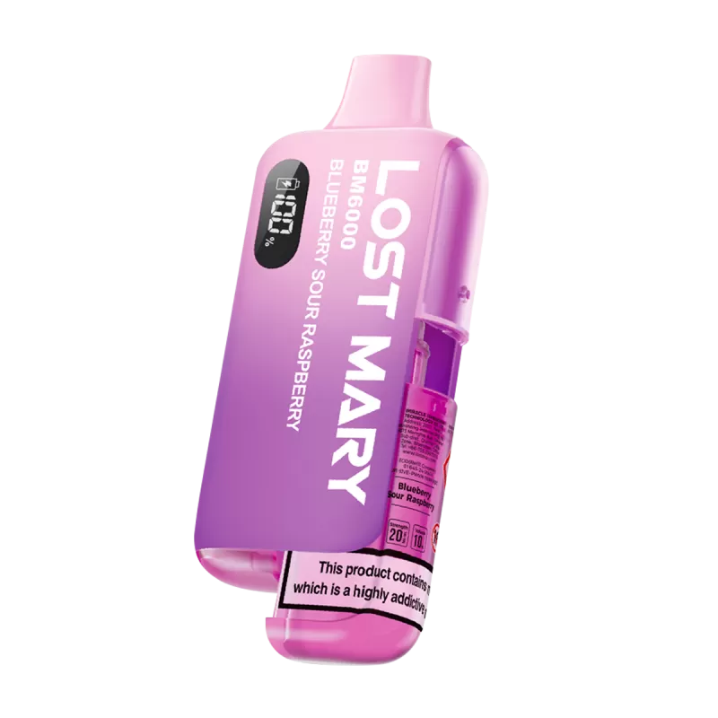Lost Mary BM6000 Vape Kit - Pineapple Ice / 0mg
