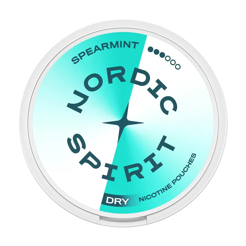 Spearmint Nordic Spirit Nicotine Pouches - 6mg