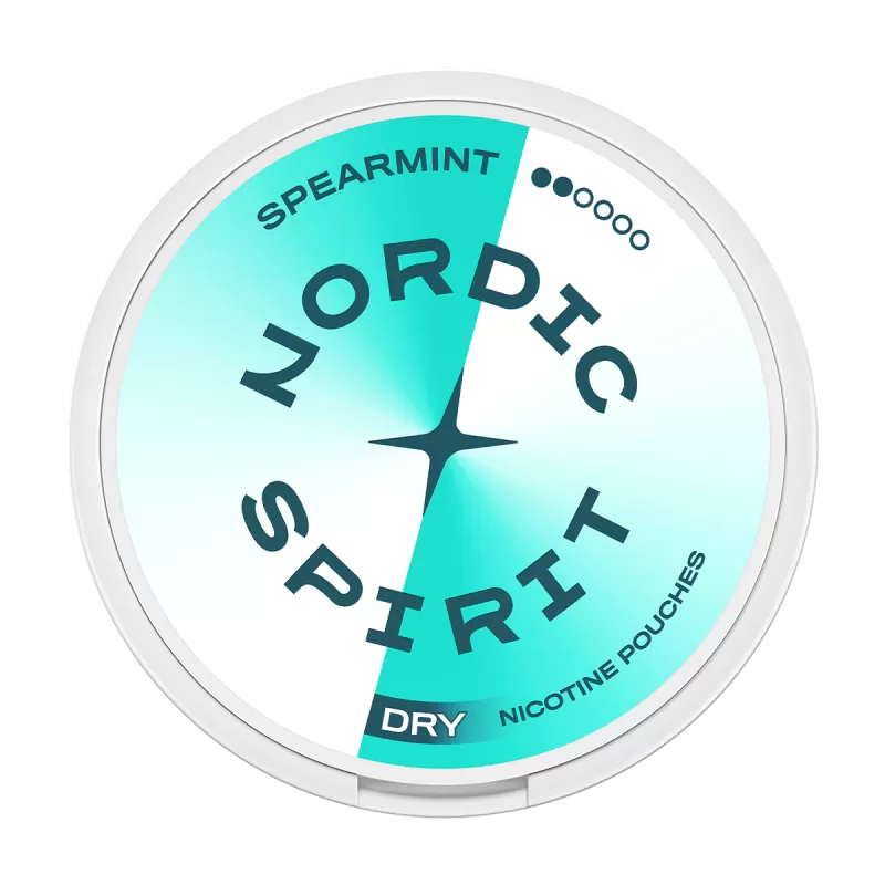 Spearmint Nordic Spirit Nicotine Pouches - 6mg - Image 3