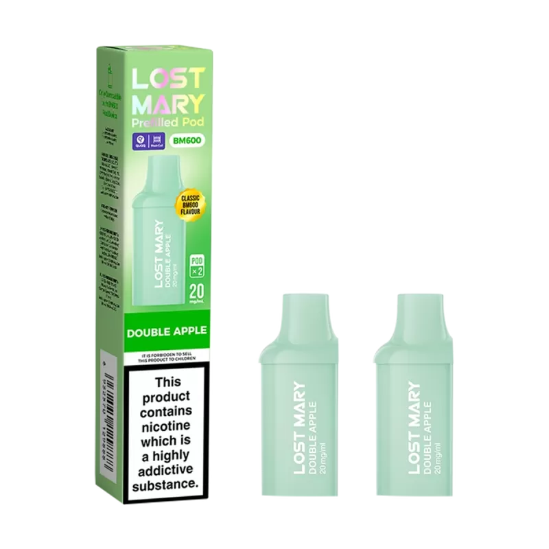 Double Apple Lost Mary BM600 Pods - 20mg