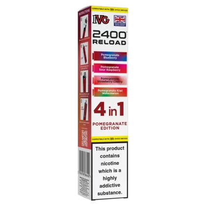 Pomegranate Edition IVG 2400 Refill Pods - 20mg