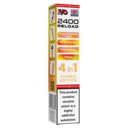 Mango Edition IVG 2400 Refill Pods - 20mg