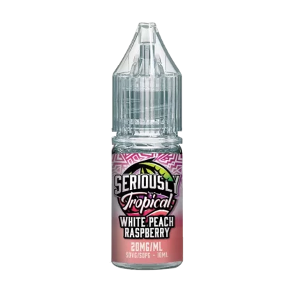White Peach Raspberry Nic Salt by Seriously Tropical - 10ml - 5mg (Discontinued)