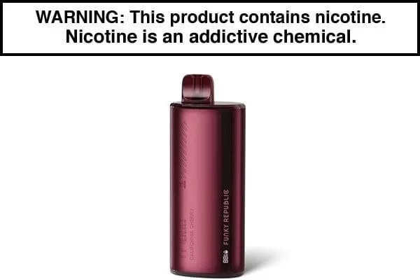 FUNKY REPUBLIC TI7000 DISPOSABLE VAPE – 7000 PUFFS - Image 2