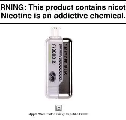 FUNKY REPUBLIC FI3000 DISPOSABLE VAPE – 3000 PUFFS