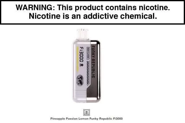 FUNKY REPUBLIC FI3000 DISPOSABLE VAPE – 3000 PUFFS - Image 3