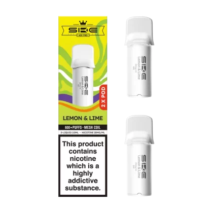 Lemon and Lime SKE 600 Pro Pods - 20mg