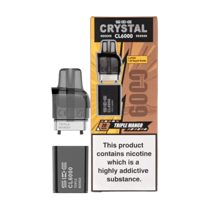 Triple Mango SKE Crystal CL6000 Pods - 20mg