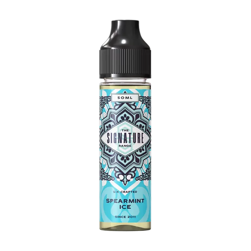 Spearmint Ice by The Signature Range 50ml - NIC SHOT (FREE)