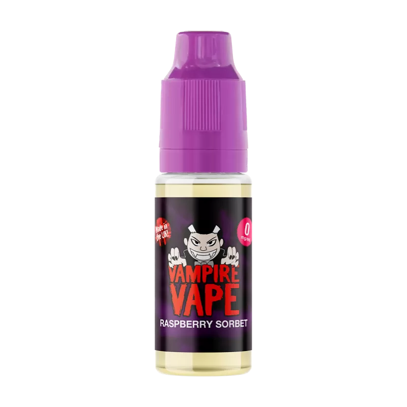 Raspberry Sorbet by Vampire Vape 10ml - 0mg (Discontinued)