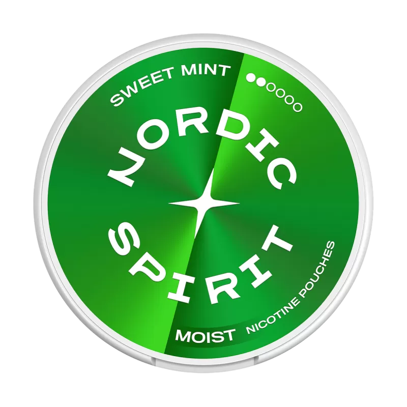 Sweet Mint Nordic Spirit Nicotine Pouches - 6mg