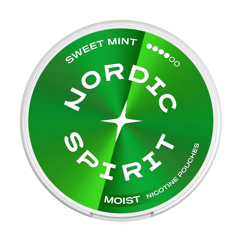 Sweet Mint Nordic Spirit Nicotine Pouches - 6mg - Image 3