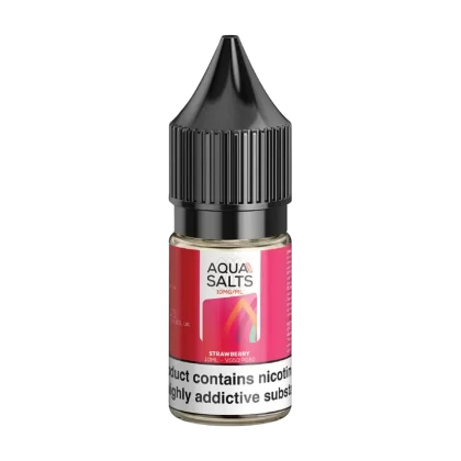 Strawberry Nic Salt by Aqua Salts 10ml - 10mg