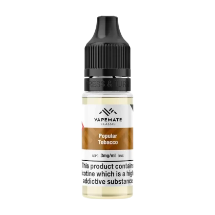 Vapemate Classic Popular Tobacco 10ml - 18mg