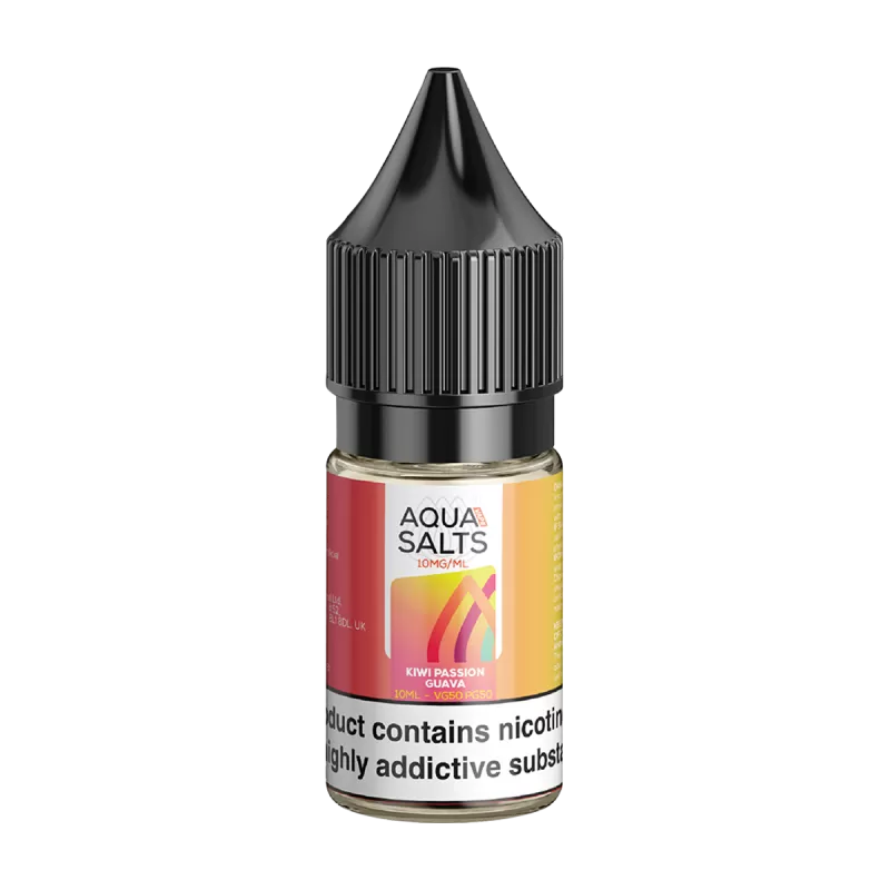 Kiwi Passion Guava Nic Salt by Aqua Salts 10ml - 20mg - Image 2