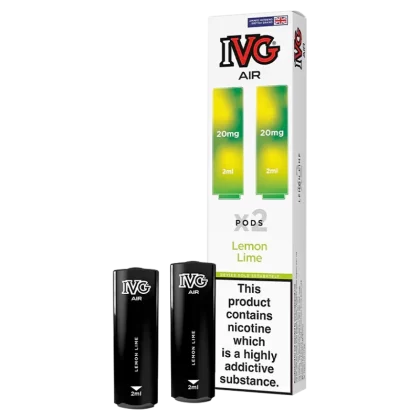 Lemon Lime IVG Air Replacement Pods - 20mg