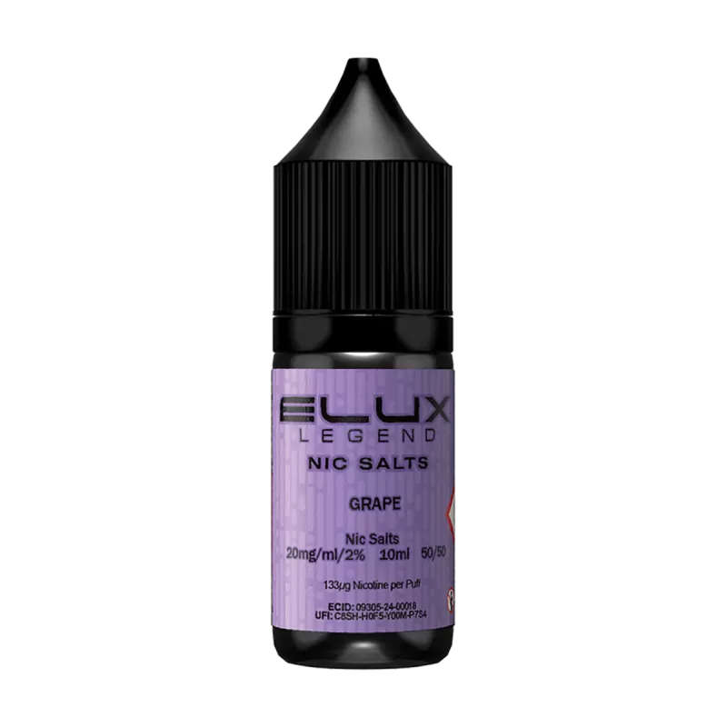 Grape Nic Salt by Elux 10ml - 20mg