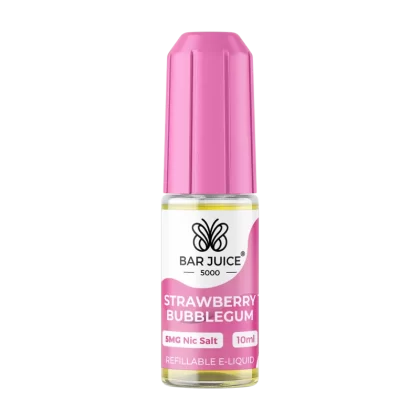 Strawberry Bubblegum Nic Salt by Bar Juice 5000 - 10mg