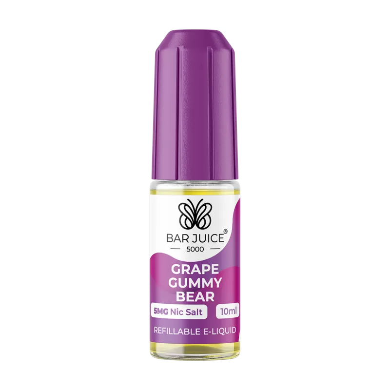 Grape Gummy Bear Nic Salt by Bar Juice 5000 - 5mg - Image 3