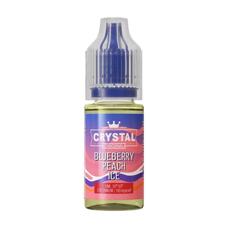 Blueberry Peach Ice Nic Salt by SKE Crystal 10ml - 10mg - Image 2
