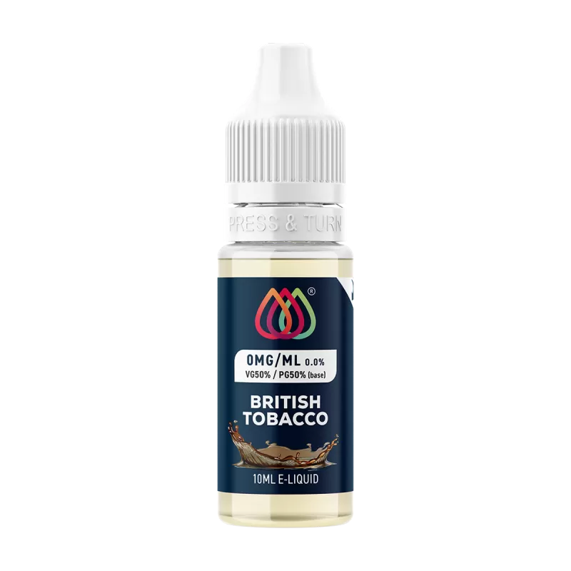 British Tobacco by Aquavape - 10ml - 0mg