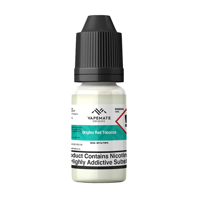 Vapemate Origins Red Tobacco 10ml - 18mg