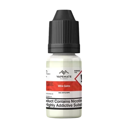 Vapemate Classic Wine Gums 10ml - 3mg