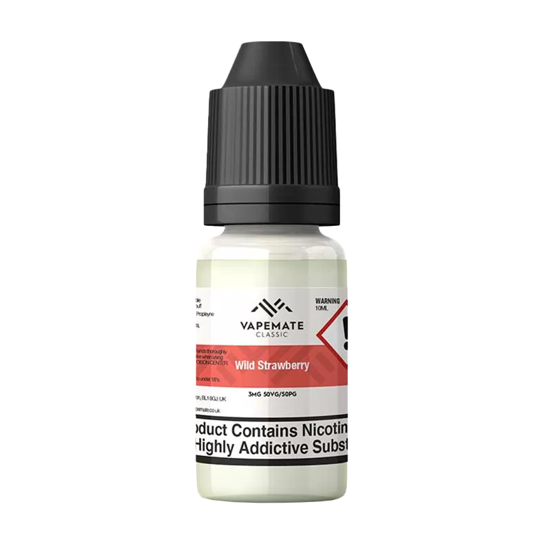 Vapemate Classic Wild Strawberry 10ml - 70VG / 30PG / 12mg