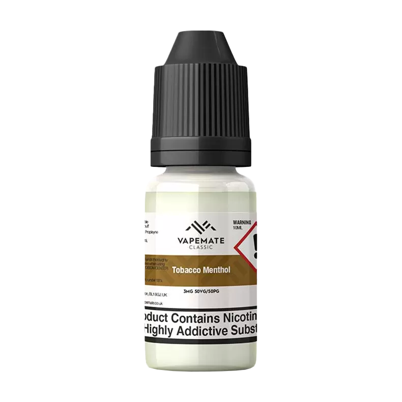 Vapemate Classic Tobacco Menthol 10ml - 70VG / 30PG / 12mg