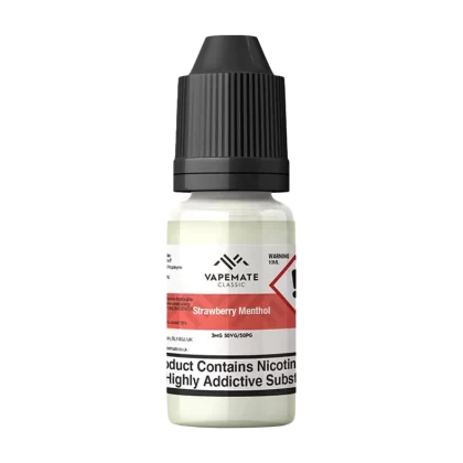Vapemate Classic Strawberry Menthol 10ml - 70VG / 30PG / 0mg (Discontinued)