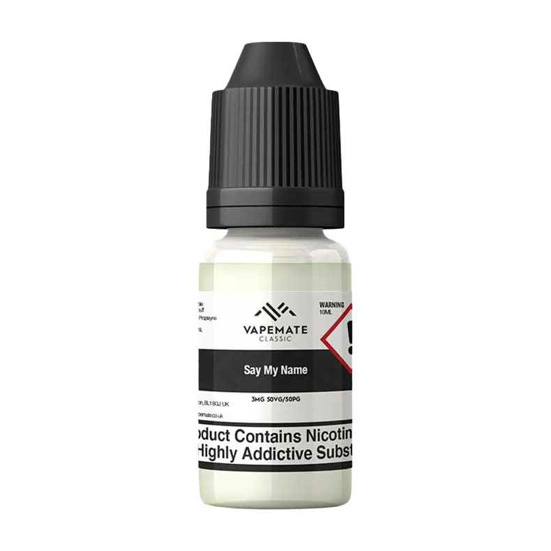 Vapemate Classic Say My Name 10ml - 70VG / 30PG / 12mg
